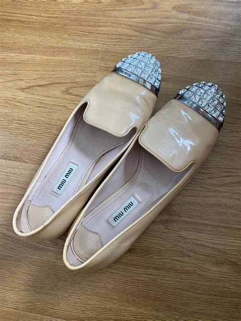 miu miu flat shoes ebay|MIU MIU Shoes for Women for sale .